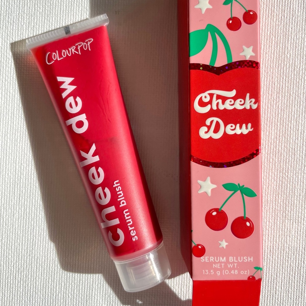 ColourPop Cheek Dew; shade sour cherry